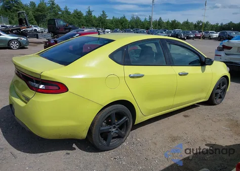 2013 Dodge Dart Limited из США, поврежденный, VIN 1C3CDFCH3DD299962